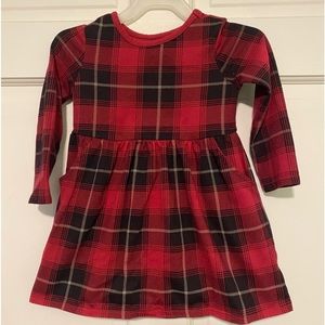 Garanimals Red Plaid Dress with pockets - long sleeve - Size 3T